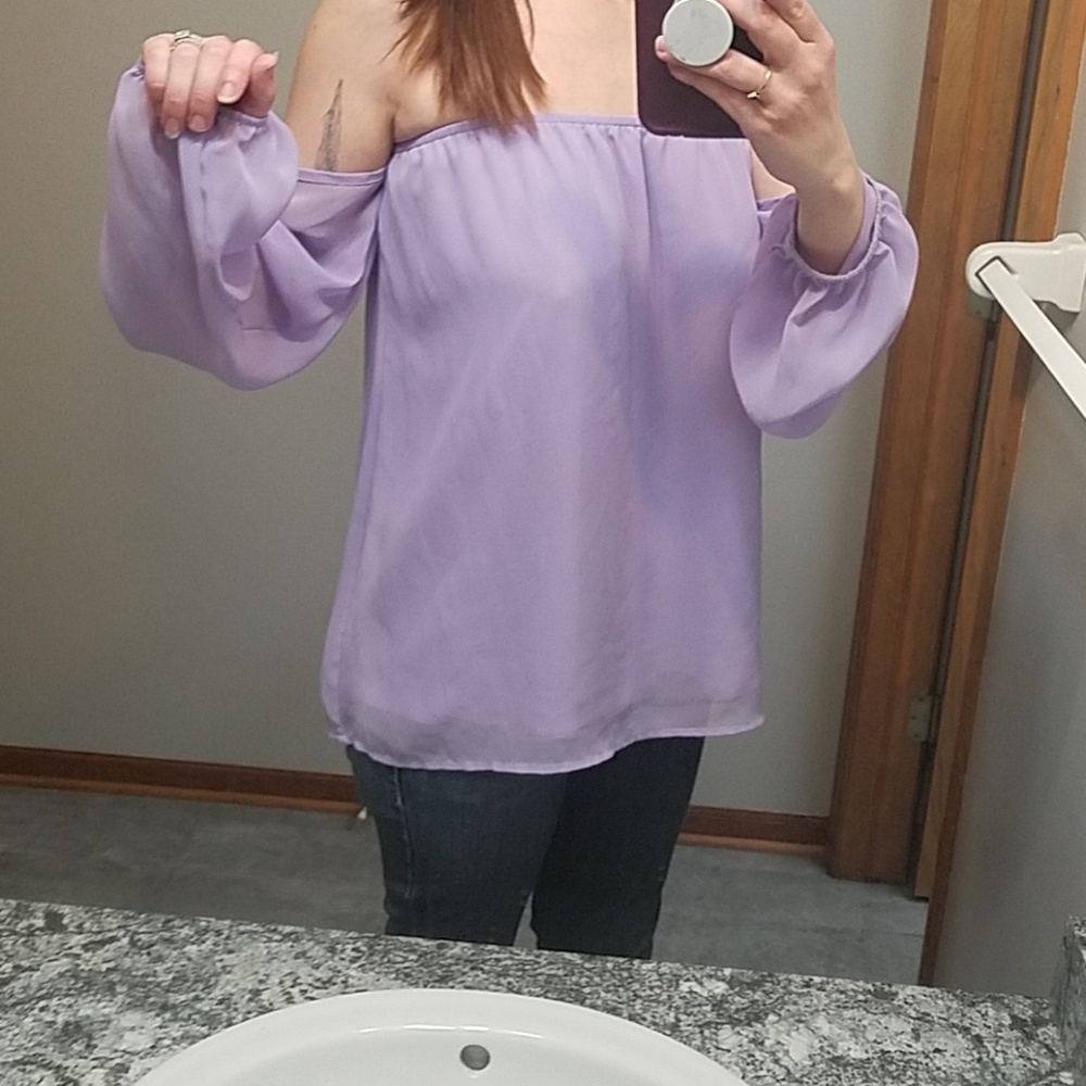 Rachel Kate off the shoulder top